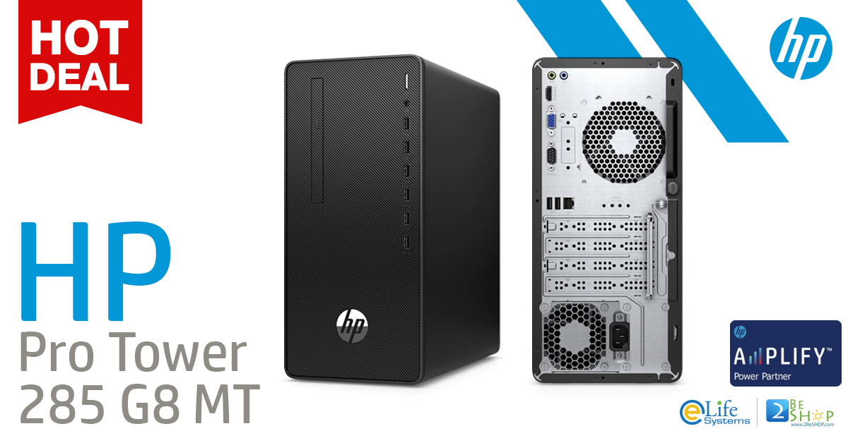 週末セール❗️ HP 285PRO G8 microtowerPC ช้อป [711Q0PA] HP Pro Tower 285 G8 MT ราคาถูก ซื้อออนไลน์ที่